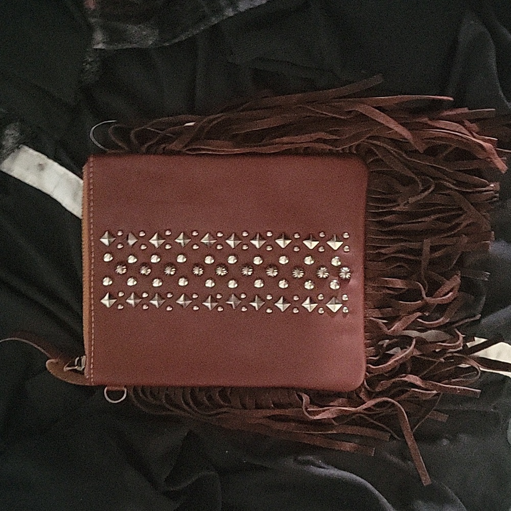 Fringe purse